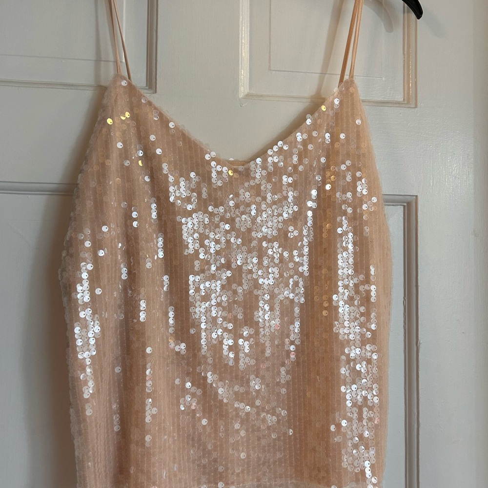 Primark Sparkling Nude Sequin Cami